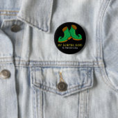 Mein Tanzschuh St. Patrick's Day Button (Beispiel)