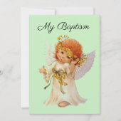 Mein Taufengel Einladung (Vorderseite)