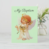 Mein Taufengel Einladung (Stehend Vorderseite)