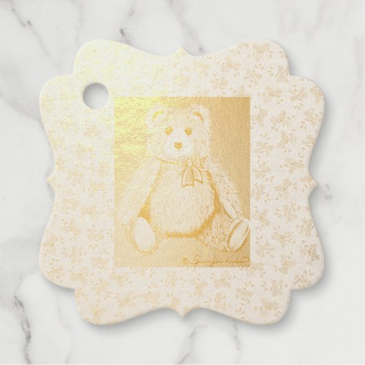 Mein Teddy! Geschenkanhänger (Vorderseite)