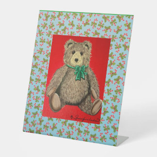 Mein Teddy! Sockelschild