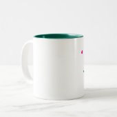 Mein Teddybär Zweifarbige Tasse (Vorderseite Links)