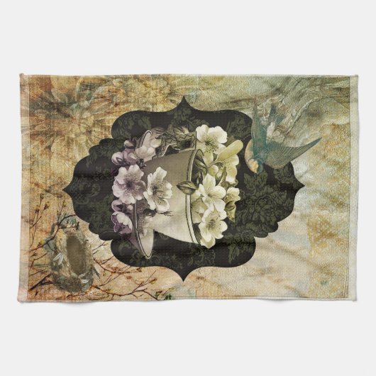 Mein Teecup Handtuch (Horizontal)