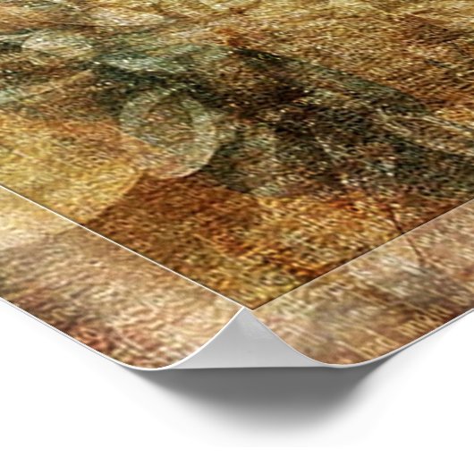 Mein Teecup Poster (Ecke)