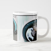 Mein Teetasse-Tasse-Becher mit lustigem Schlamm Jumbo-Tasse (Rechts)