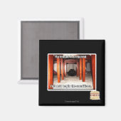 Mein Tempel ist vorbereitet. Magnet (Vorderseite/Rückseite)