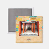 Mein Tempel ist vorbereitet. Magnet (Vorderseite/Rückseite)