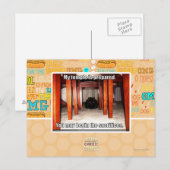 Mein Tempel ist vorbereitet. Postkarte (Vorne/Hinten)