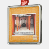 Mein Tempel wird vorbereitet Ornament Aus Metall (Links)