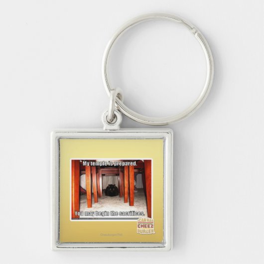 Mein Tempel wird vorbereitet Schlüsselanhänger (Vorne)