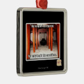 Mein Tempel wird vorbereitet Silbernes Ornament (Rechts)