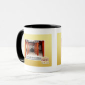 Mein Tempel wird vorbereitet Tasse (Vorderseite Links)