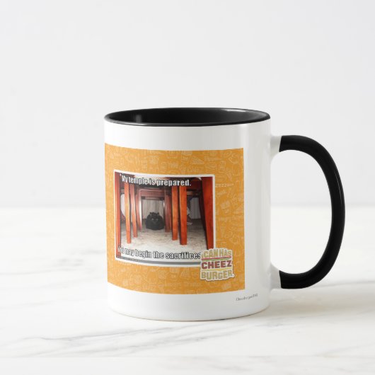 Mein Tempel wird vorbereitet Tasse (Rechts)