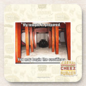 Mein Tempel wird vorbereitet Untersetzer (Vorderseite)