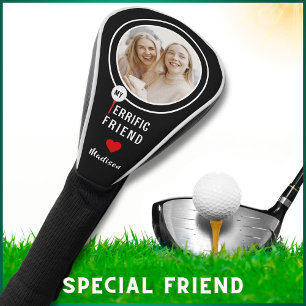 Mein Terrific Friend Personalisiert Golfer Foto Golf Headcover