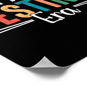 Mein Testerlauftag: Testeralter - Funny Testing Da Poster (Ecke)
