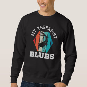 Mein Therapeut Blubs Japanisch Koi Carp Nishikigoi Sweatshirt