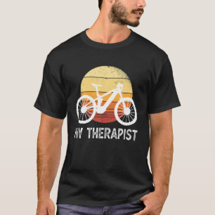 Mein Therapeut Fahrrad-Funny-Bike-Rad Rad fahren T-Shirt