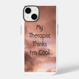 Mein Therapeut hält mich für Cool iPhone 14 Hülle