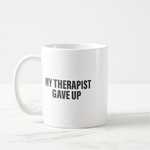Mein Therapeut hat lustige mentale Gesundheitsbera Kaffeetasse