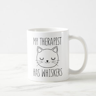 Mein Therapeut hat Whiskers Kaffeetasse