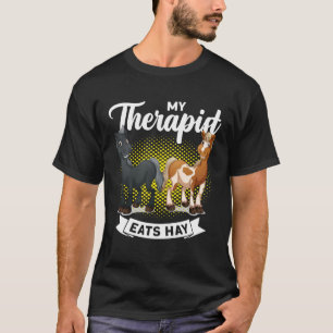 Mein Therapeut isst Hay - Pferderennfahrer Funny H T-Shirt