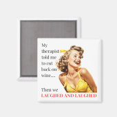 Mein Therapeut sagte mir Magnet (Vorderseite/Rückseite)