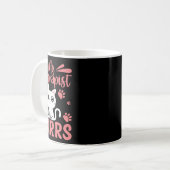 Mein Therapeut schnurrt _2  Kaffeetasse (Vorderseite Links)