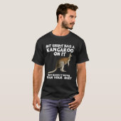 Mein Tier hat Kangaroo Zookeeper T-Shirt (Vorne ganz)