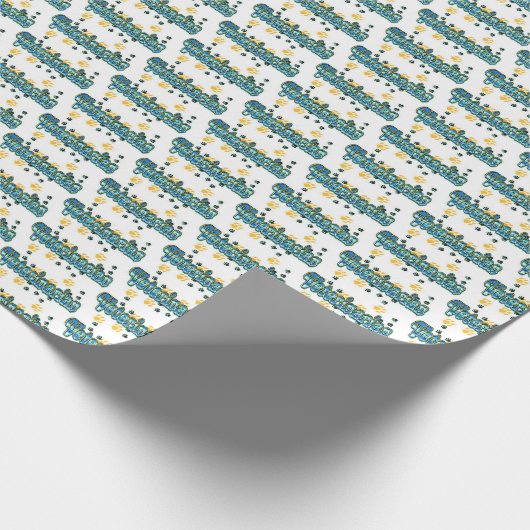 "Mein Tierarzt" Geschenkpapier (Ecke)