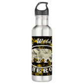 Mein Tierheld Edelstahlflasche (Vorderseite)