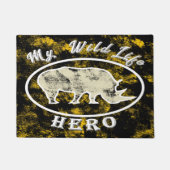 Mein Tierheld Fußmatte (Vorderseite)