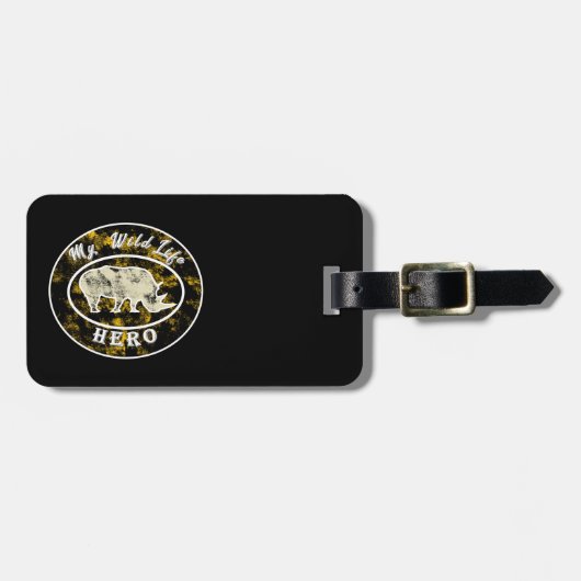 Mein Tierheld Gepäckanhänger (Vorderseite horizontal)