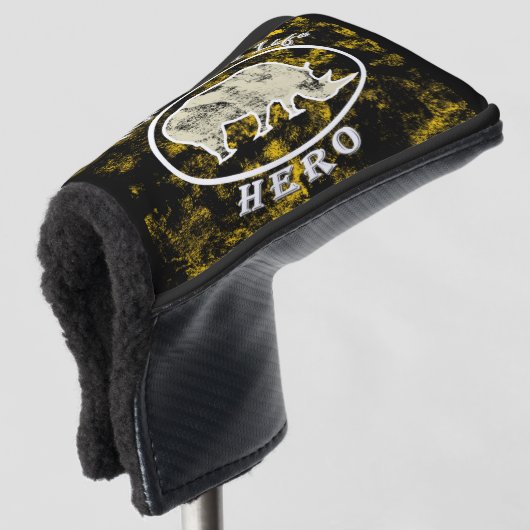 Mein Tierheld Golf Headcover (3/4 Vorderseite)