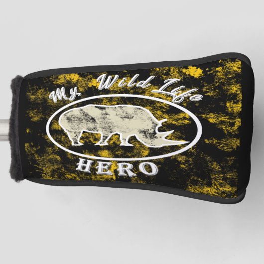 Mein Tierheld Golf Headcover (Vorderseite)