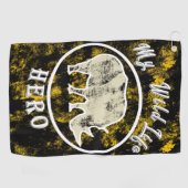 Mein Tierheld Golfhandtuch (Horizontal)