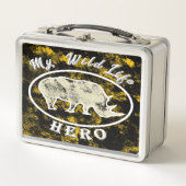 Mein Tierheld Metall Brotdose (Vorderseite)