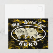 Mein Tierheld Postkarte (Vorne/Hinten)