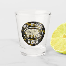 Mein Tierheld Schnapsglas