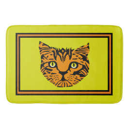 Mein Tiger Baby Gesicht Badematte