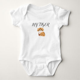 Mein Tigerdesign Baby JJodysuit Strampler