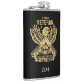 Mein Tod geht nie aus Adlerveteran Flachmann (Rechts)