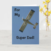 mein toller Vater Karte (Gelbe Blume)