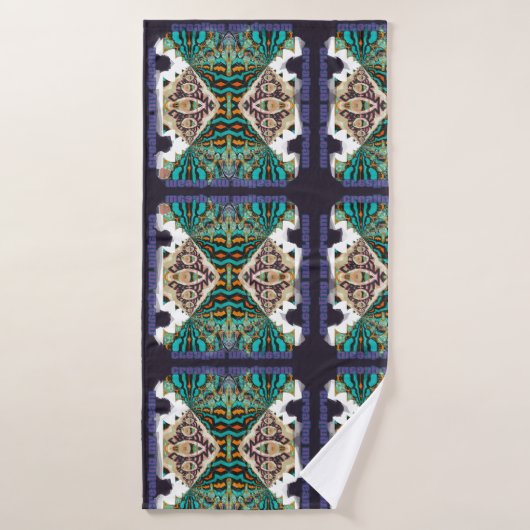 Mein Traum gestalten Badehandtuch (Badehandtuch)