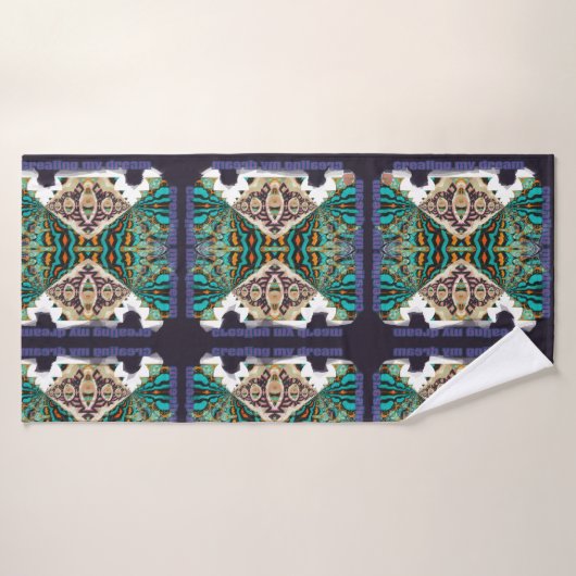 Mein Traum gestalten Badehandtuch (Badehandtuch)