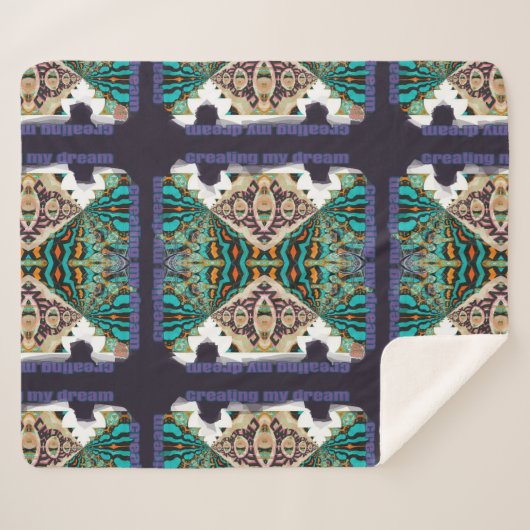 Mein Traum gestalten Sherpadecke (Vorderseite (Horizontal))