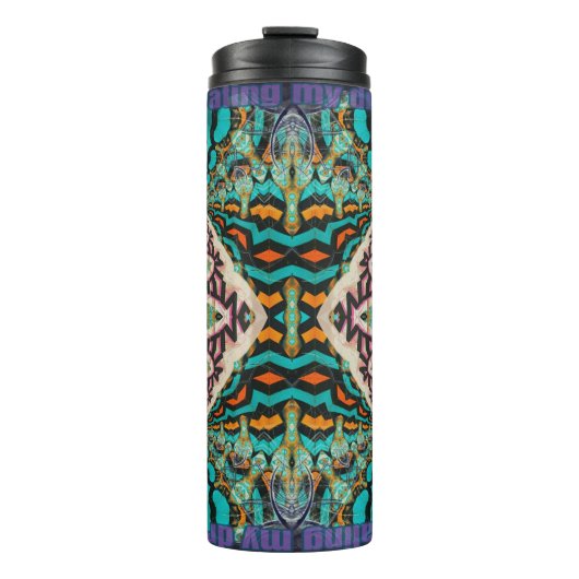 Mein Traum gestalten Thermosbecher (Vorderseite)