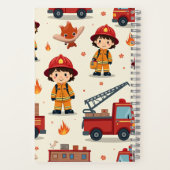 Mein Traum ist ein Feuerwehrmann Notizblock (Rückseite)