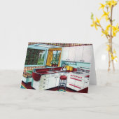 Mein Traum Küche Karte (Gelbe Blume)