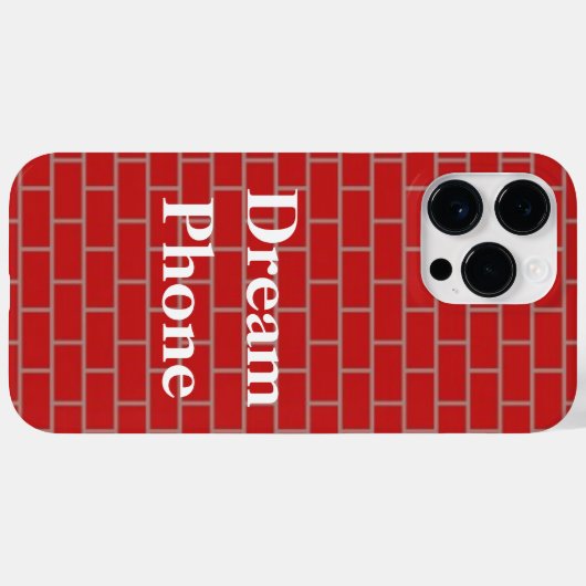 Mein Traumtelefon iPhone 14 pro max. Druckpaargehä Case-Mate iPhone Hülle (Rückseite (Horizontal))